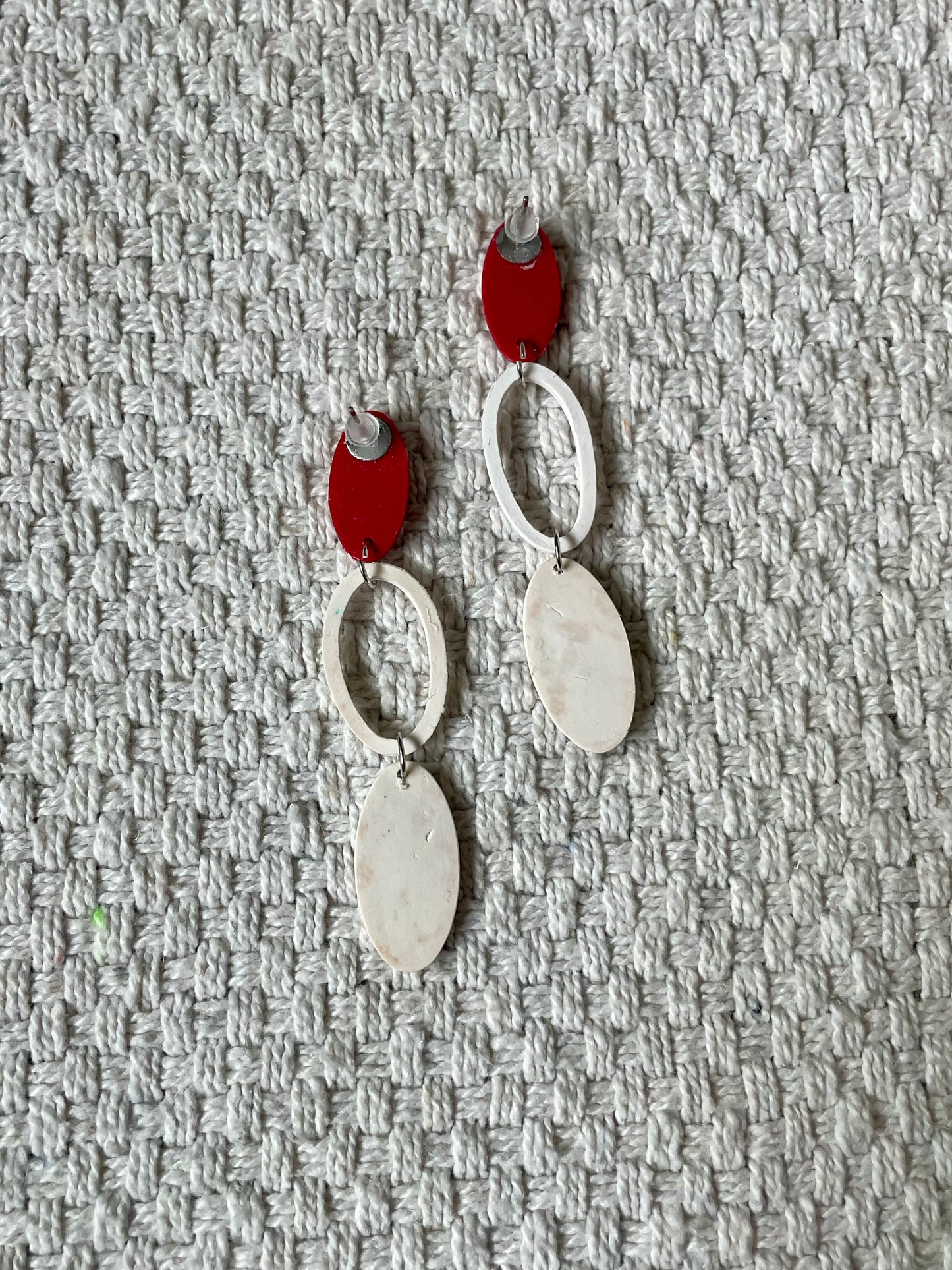 Trio Christmas Ring Earrings