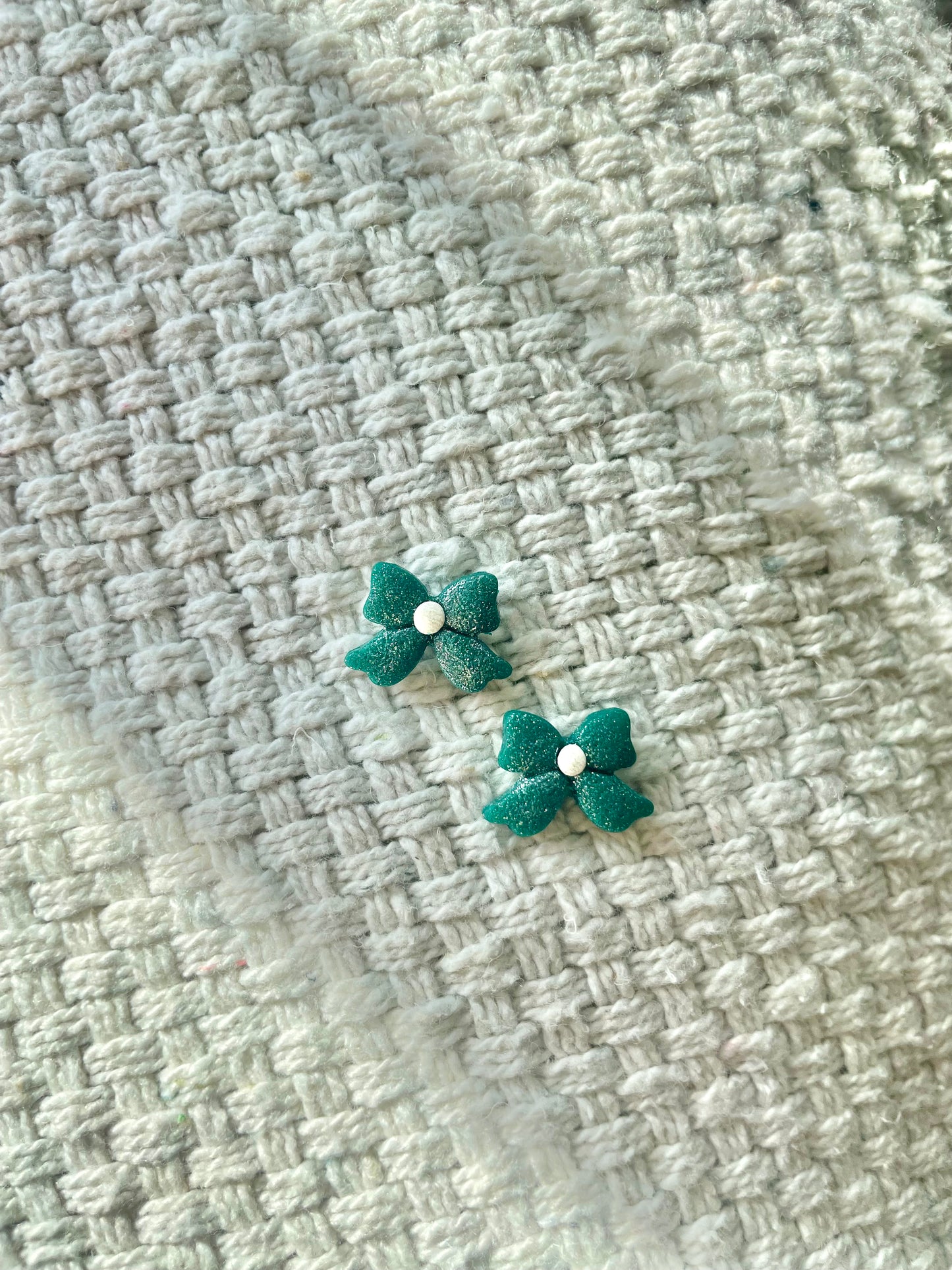 Tiny Bow Studs