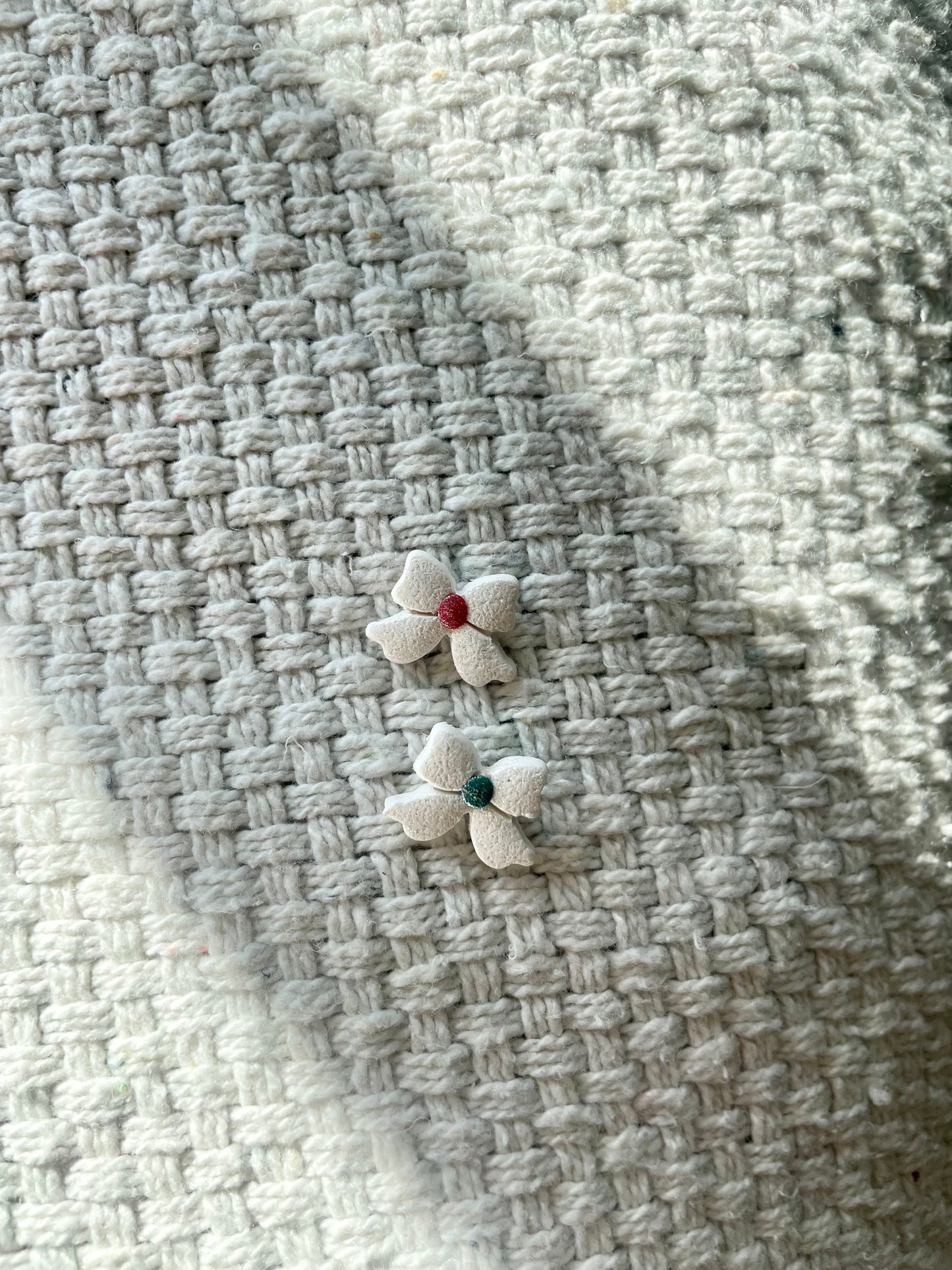 Tiny Bow Studs