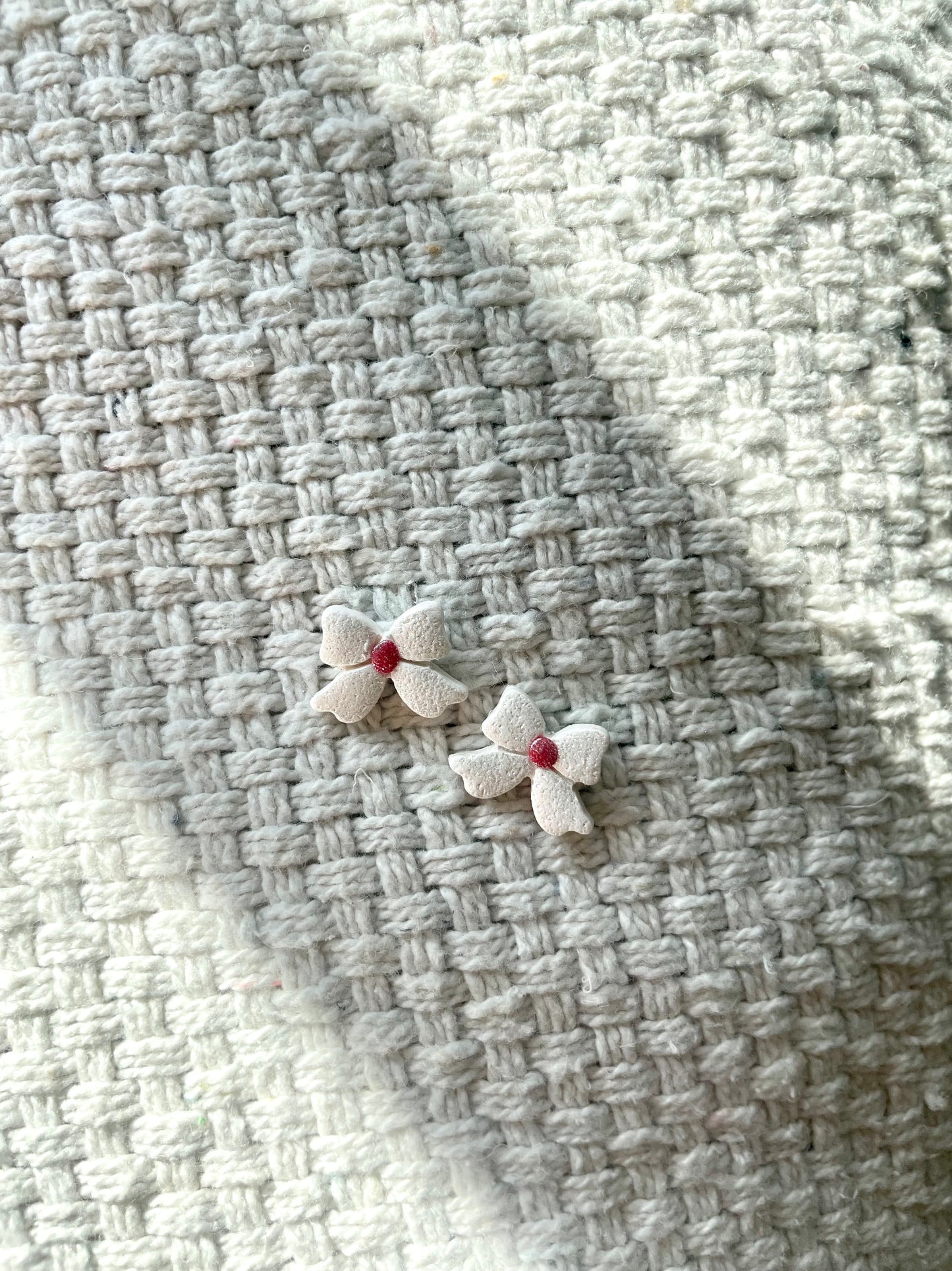 Tiny Bow Studs