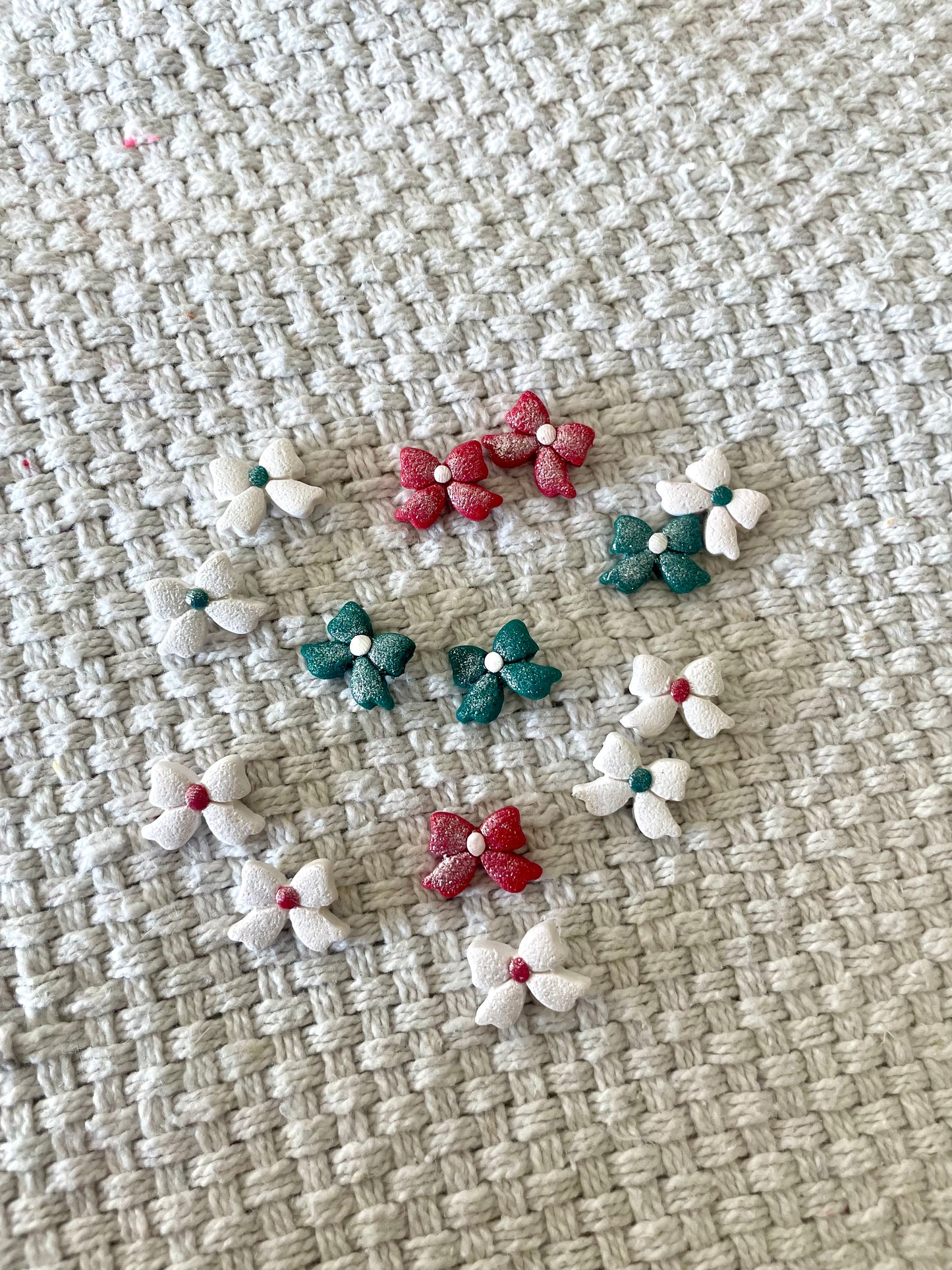 Tiny Bow Studs