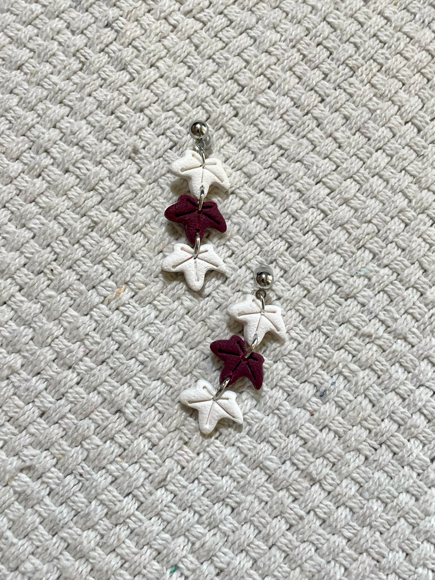 Mini Falling Leaves Earrings (Set of 3)
