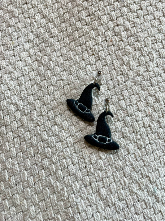 Witch Hat Earrings