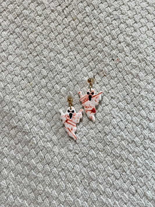 Bloody Ghost Earrings