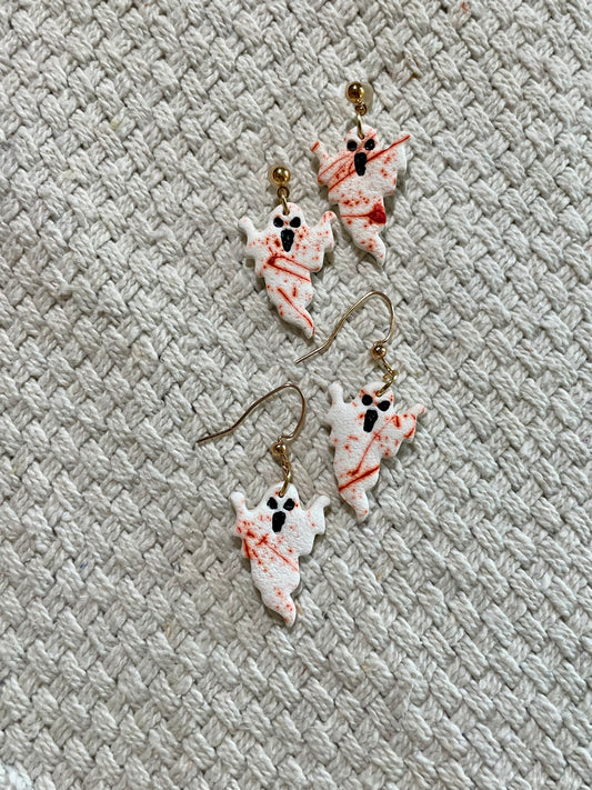 Bloody Ghost Earrings