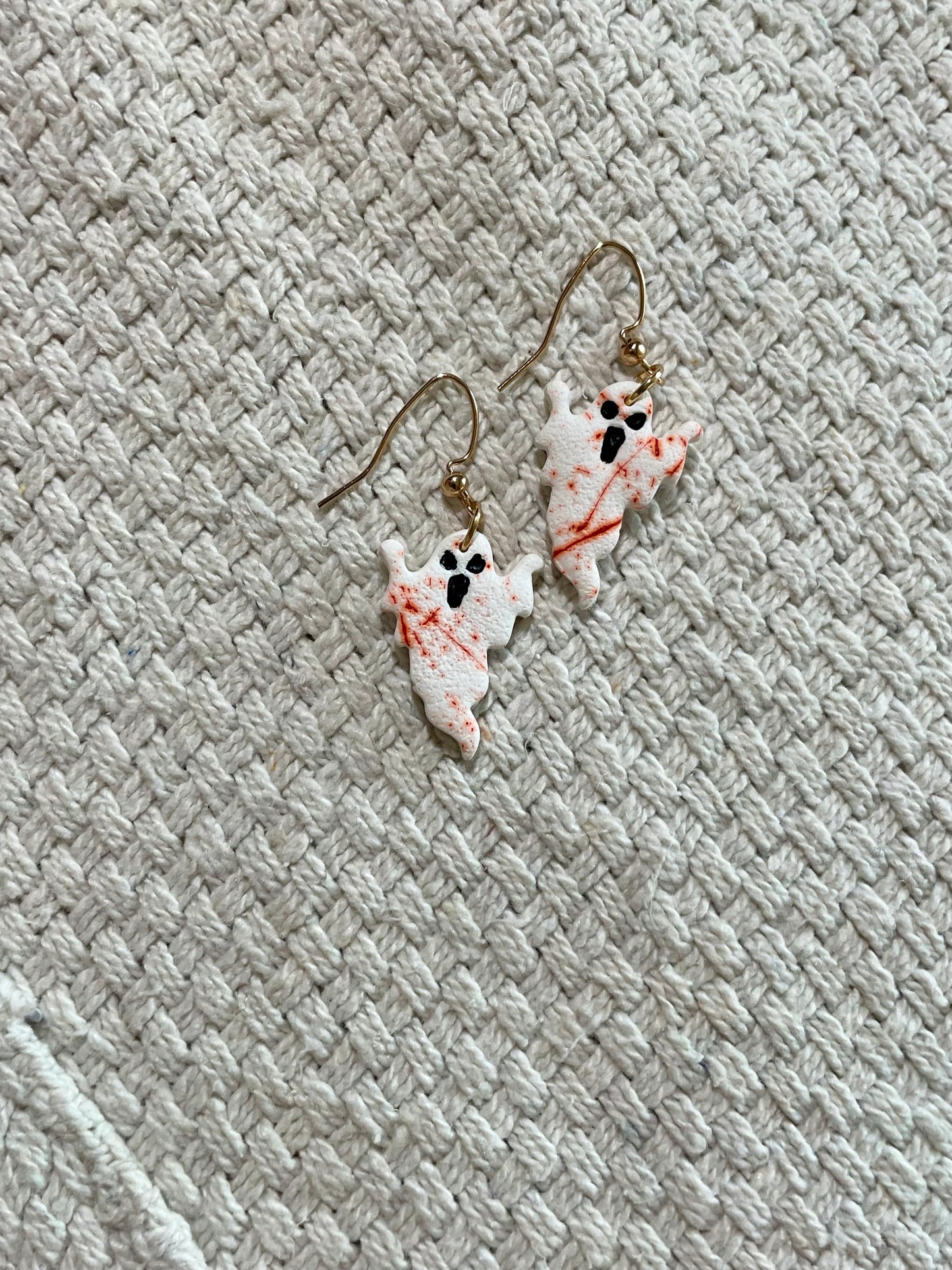 Bloody Ghost Earrings
