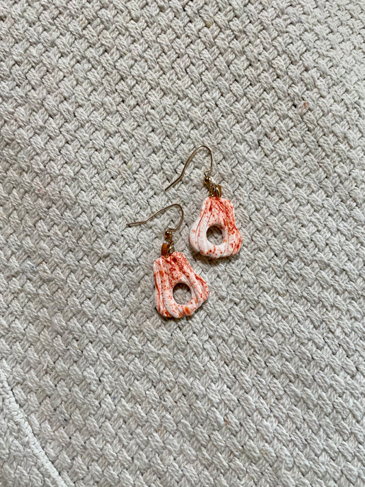 Bloody Pumpkin Earrings