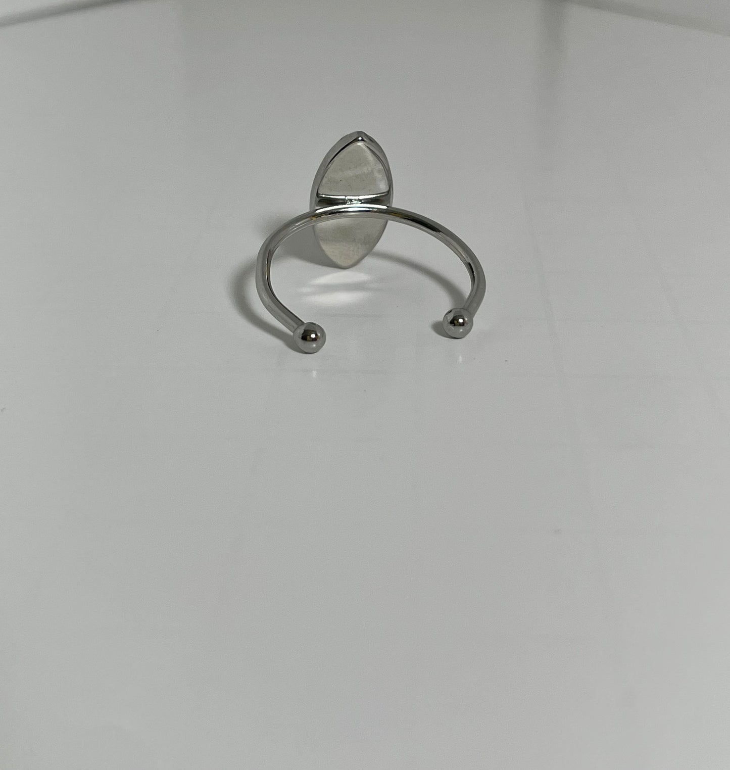 Checkered Almond Rings