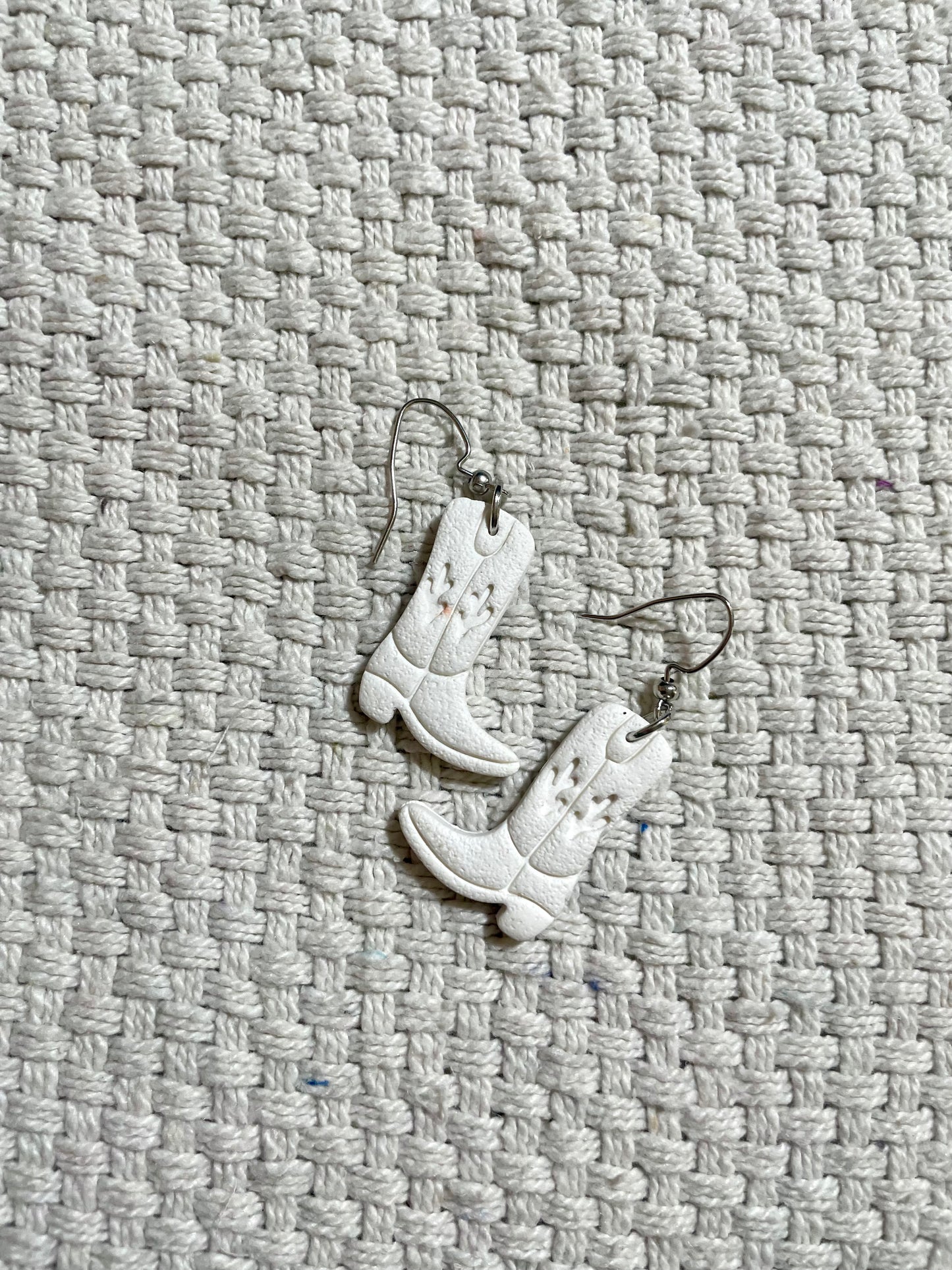 Cactus Cowboy Boot Earrings