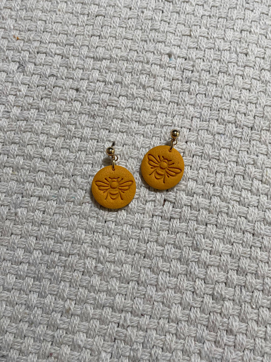 Bee Pressed Earrings