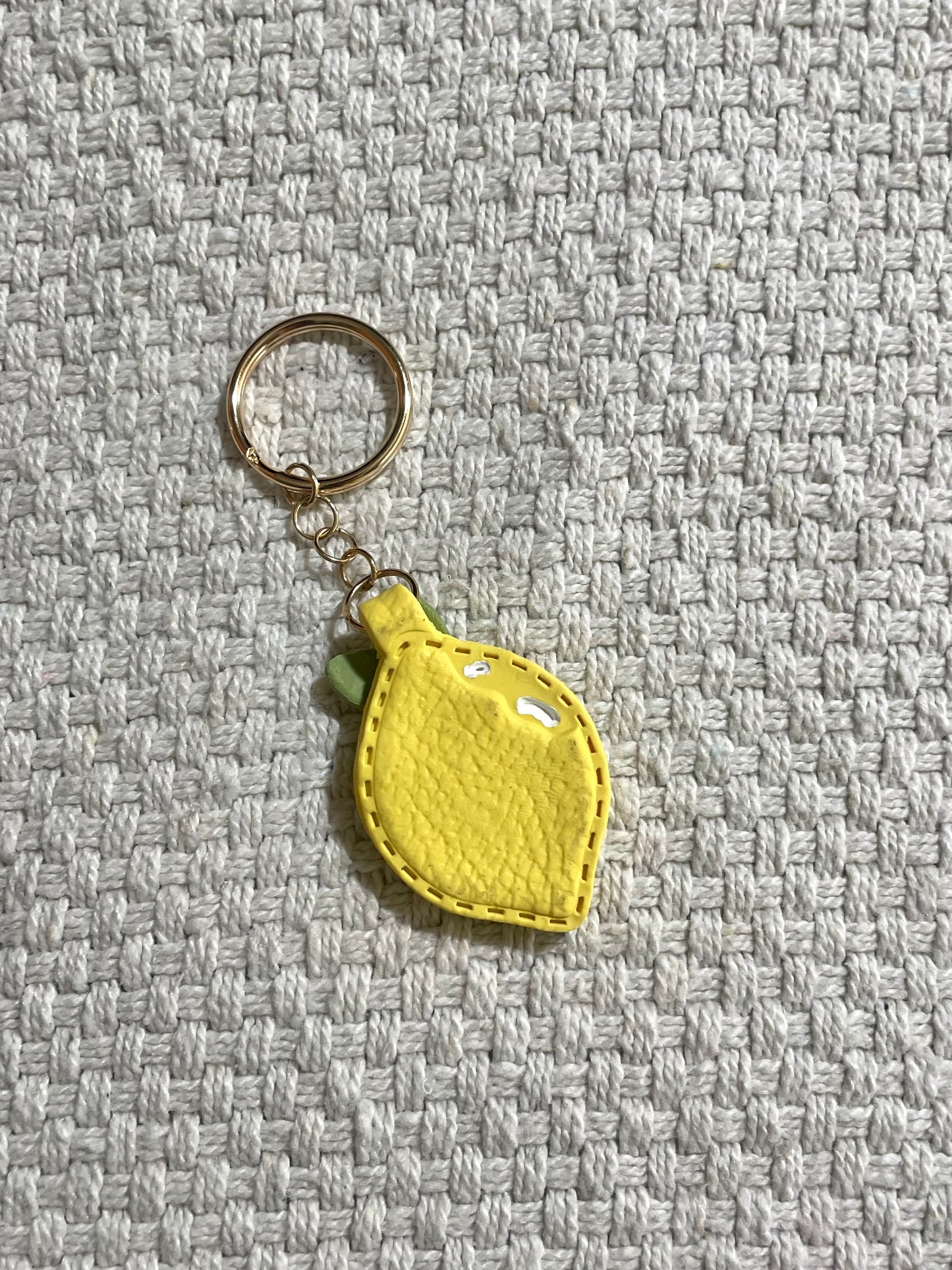 Lemon Keychain