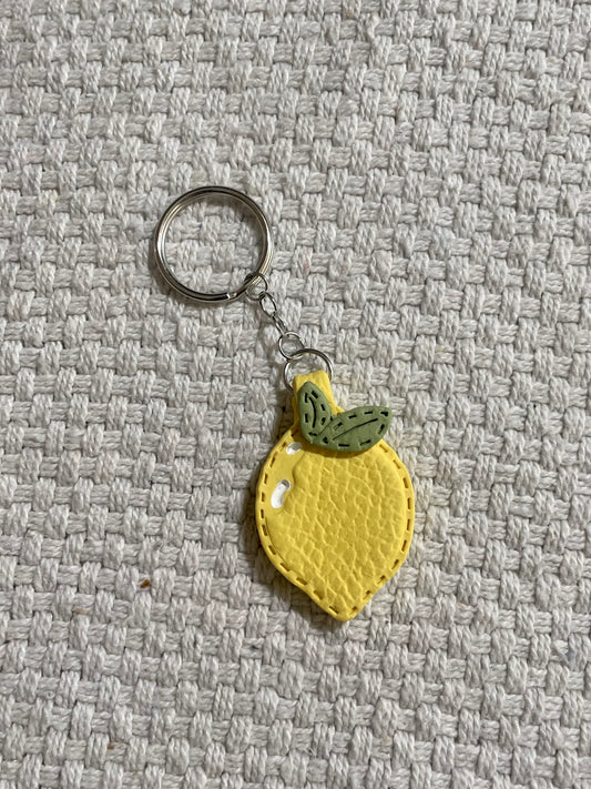 Lemon Keychain