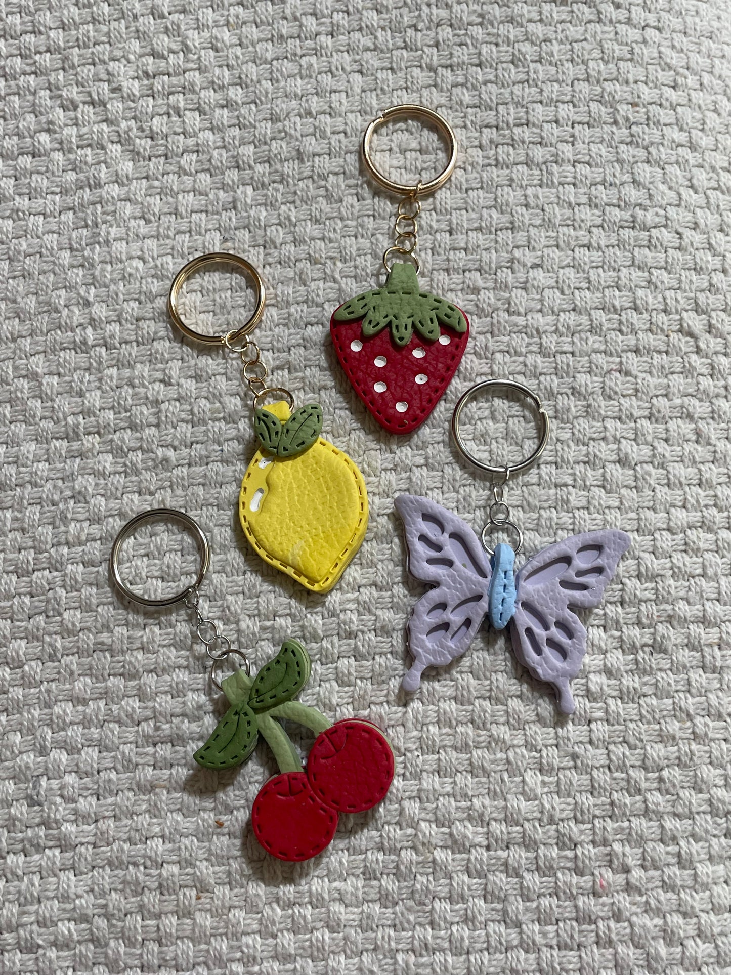 Strawberry Keyrings