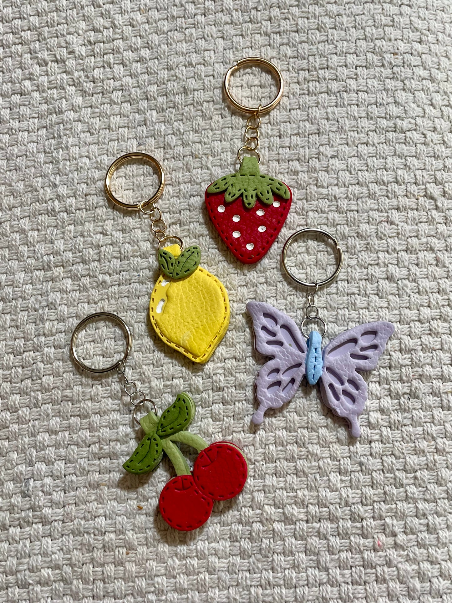 Lemon Keychain