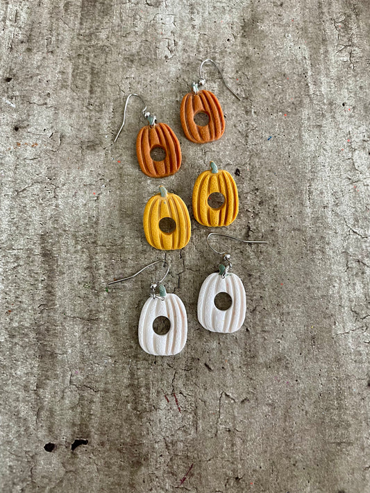 Gourd Pumpkin Earrings