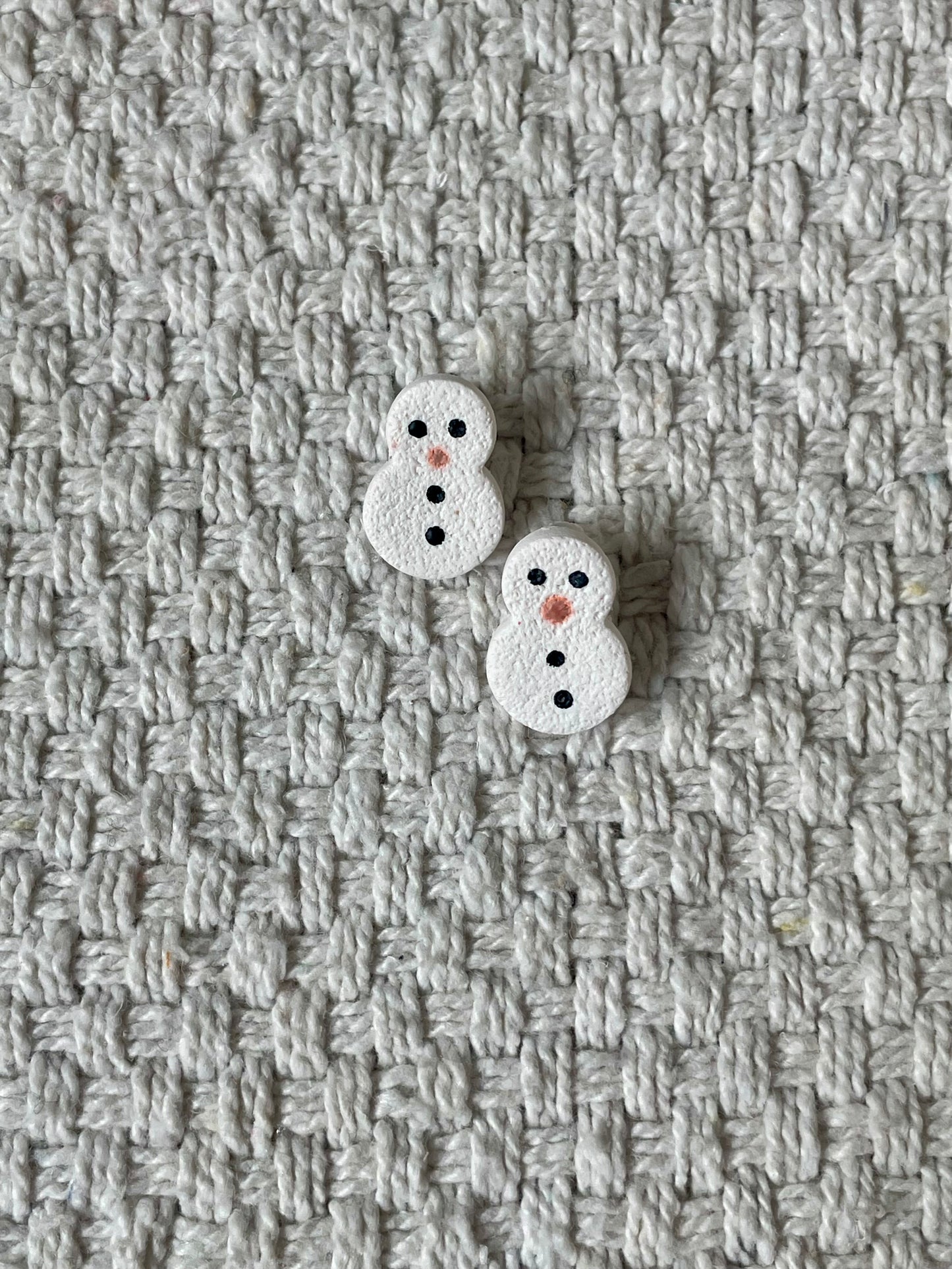 Snowman Earrings
