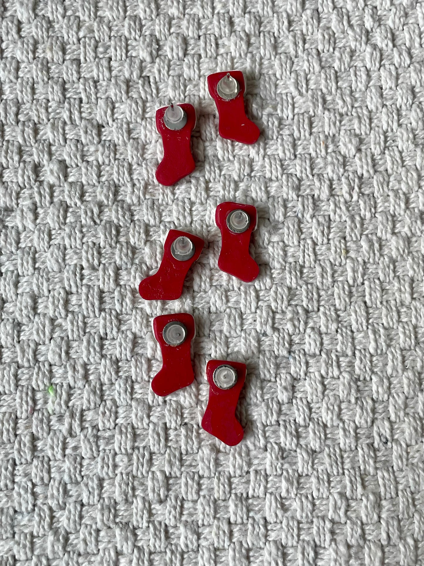Stocking Stud Earrings