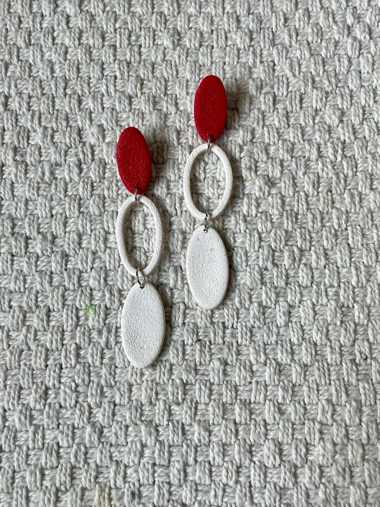 Trio Christmas Ring Earrings