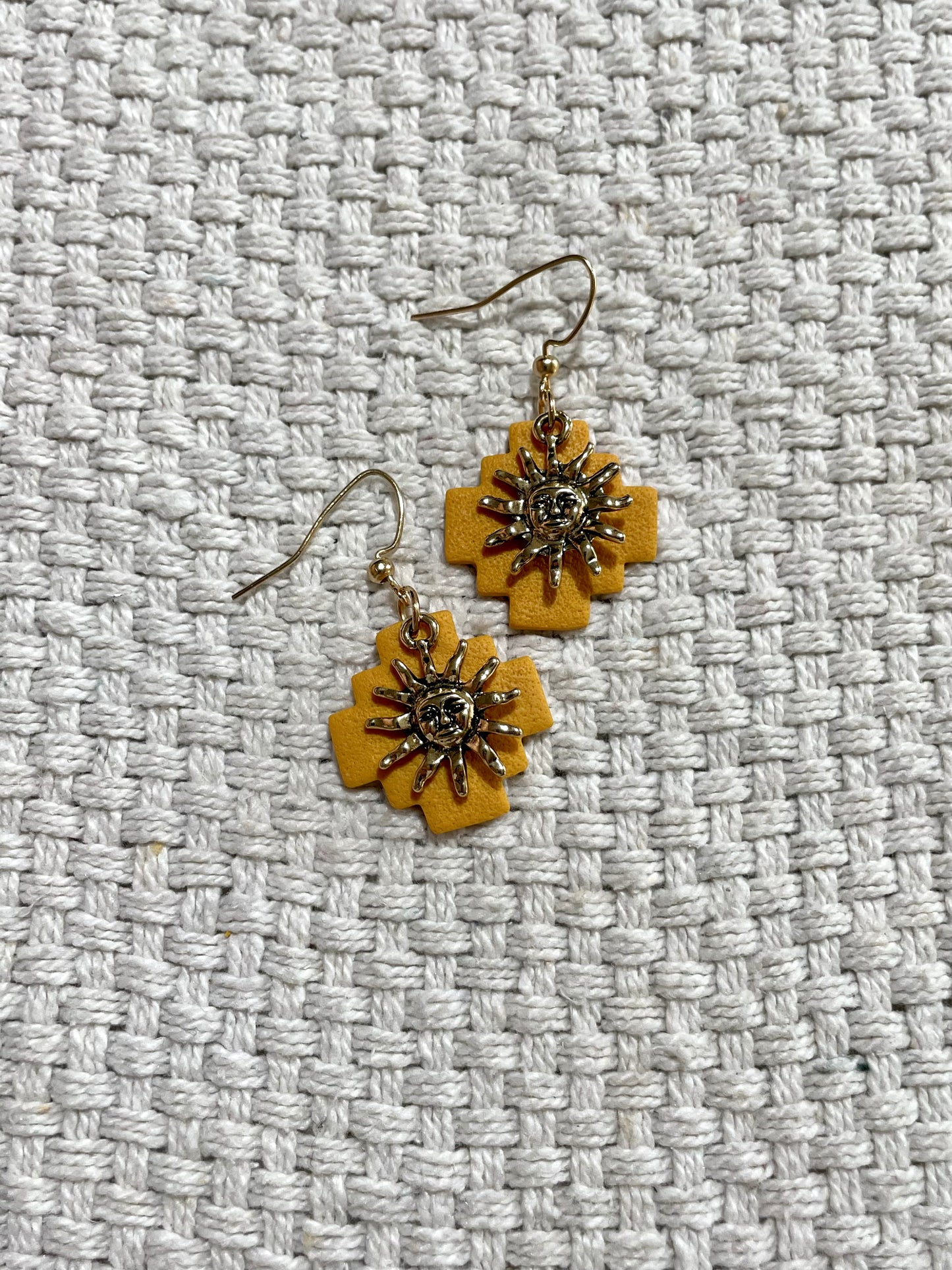 Aztec Drop Earrings