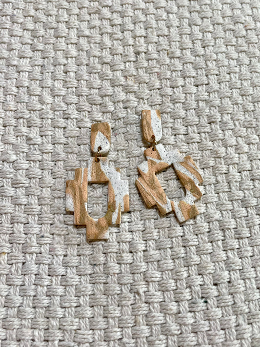 Aztec Drip Earrings
