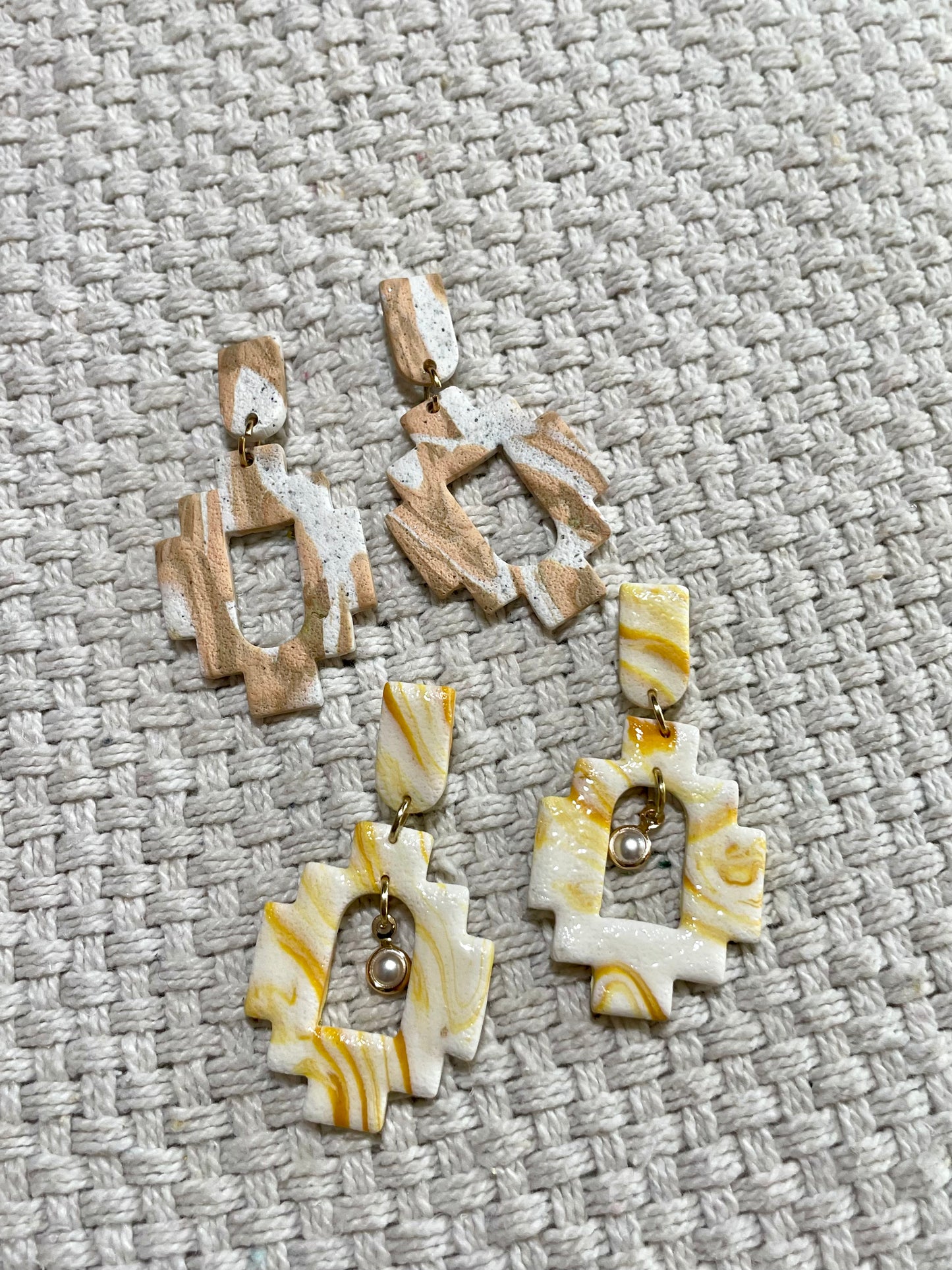 Aztec Drip Earrings