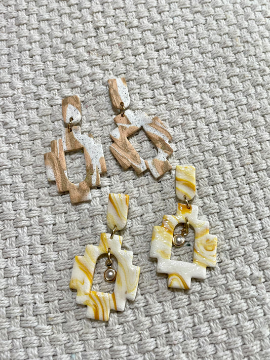 Aztec Drip Earrings