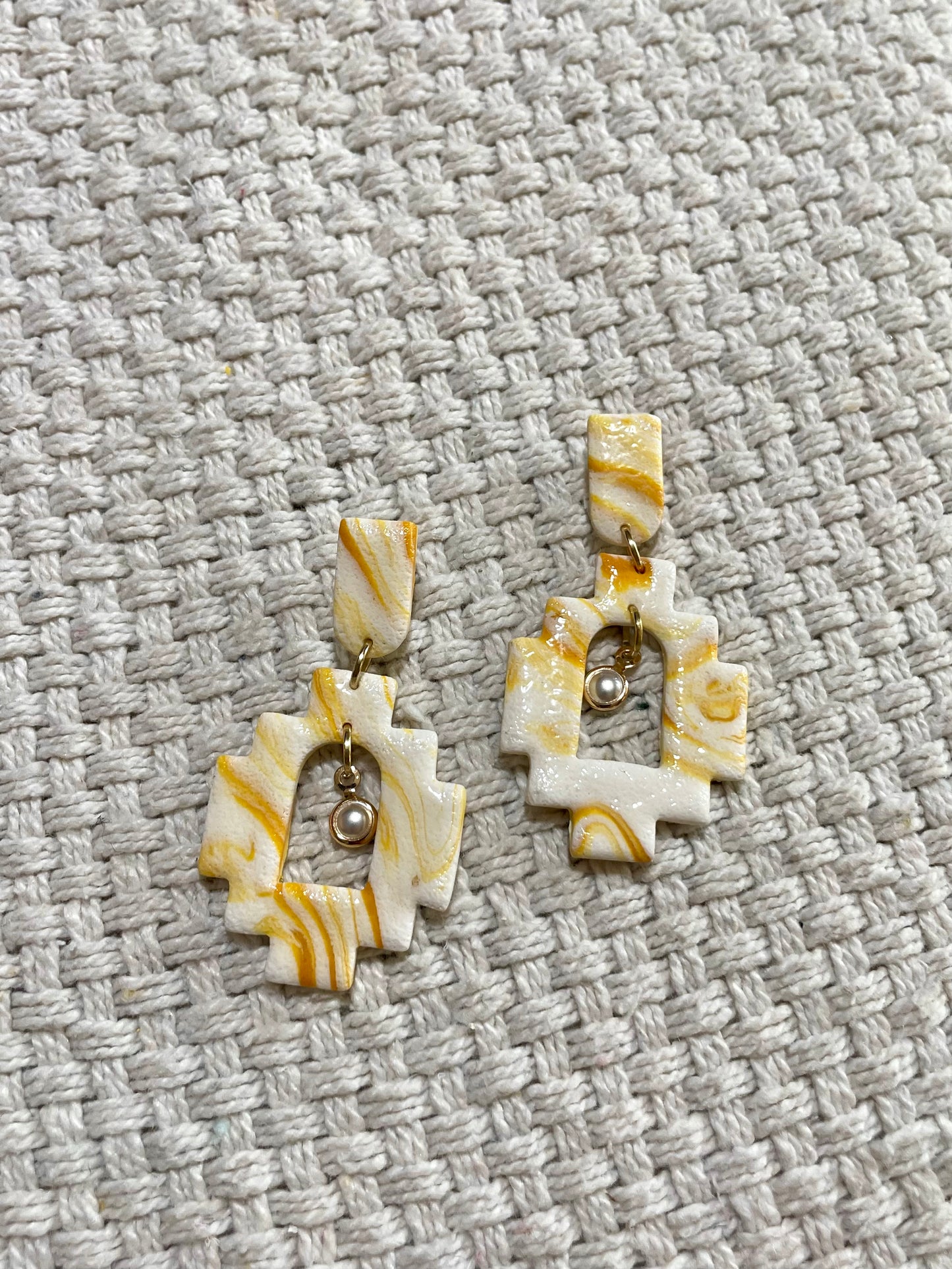 Aztec Drip Earrings