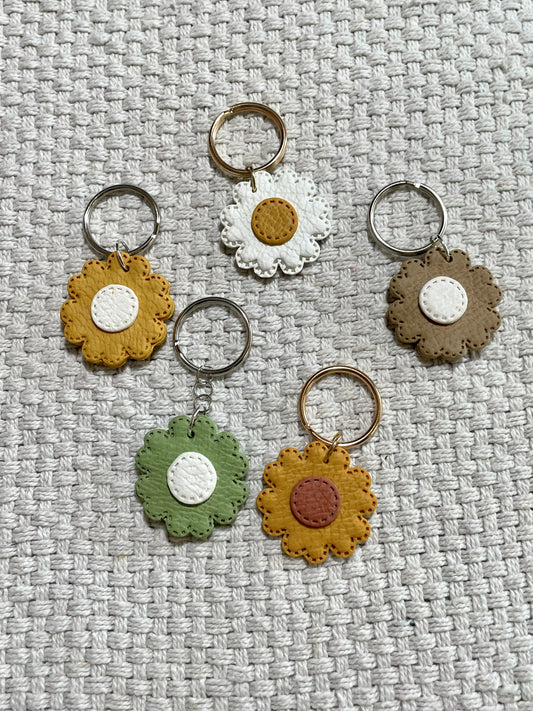 Mini Flower Keyrings