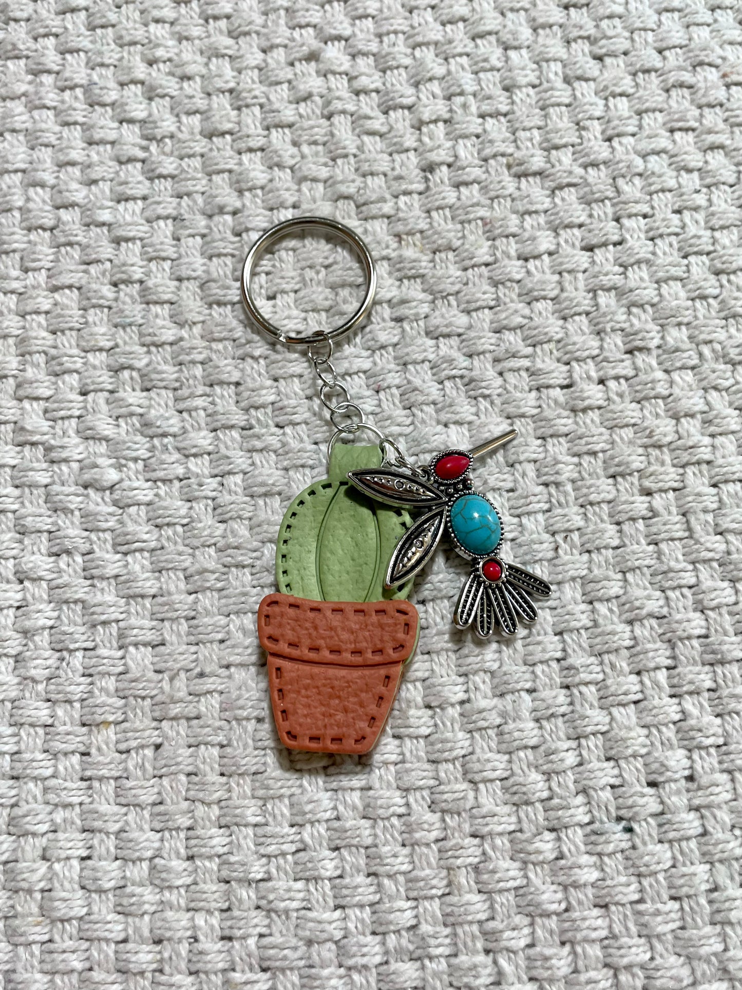 Barrel Cactus Keyrings