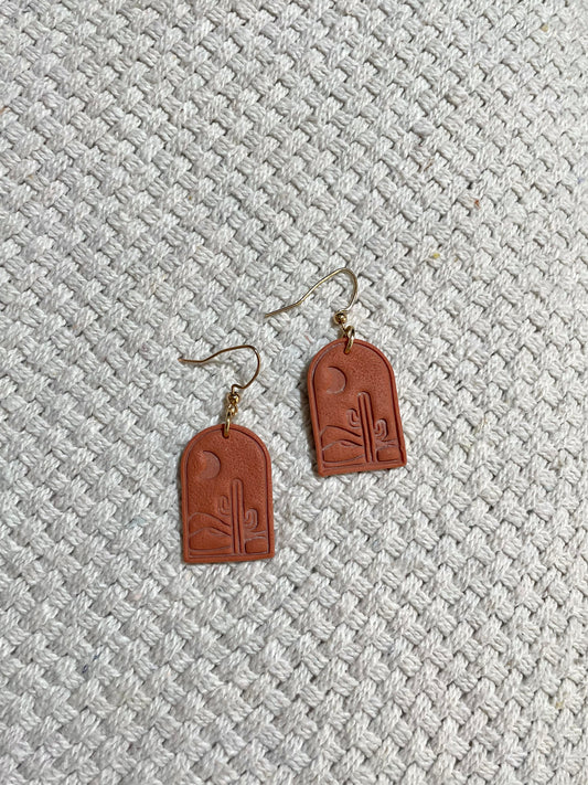 Clay Stone Earrings