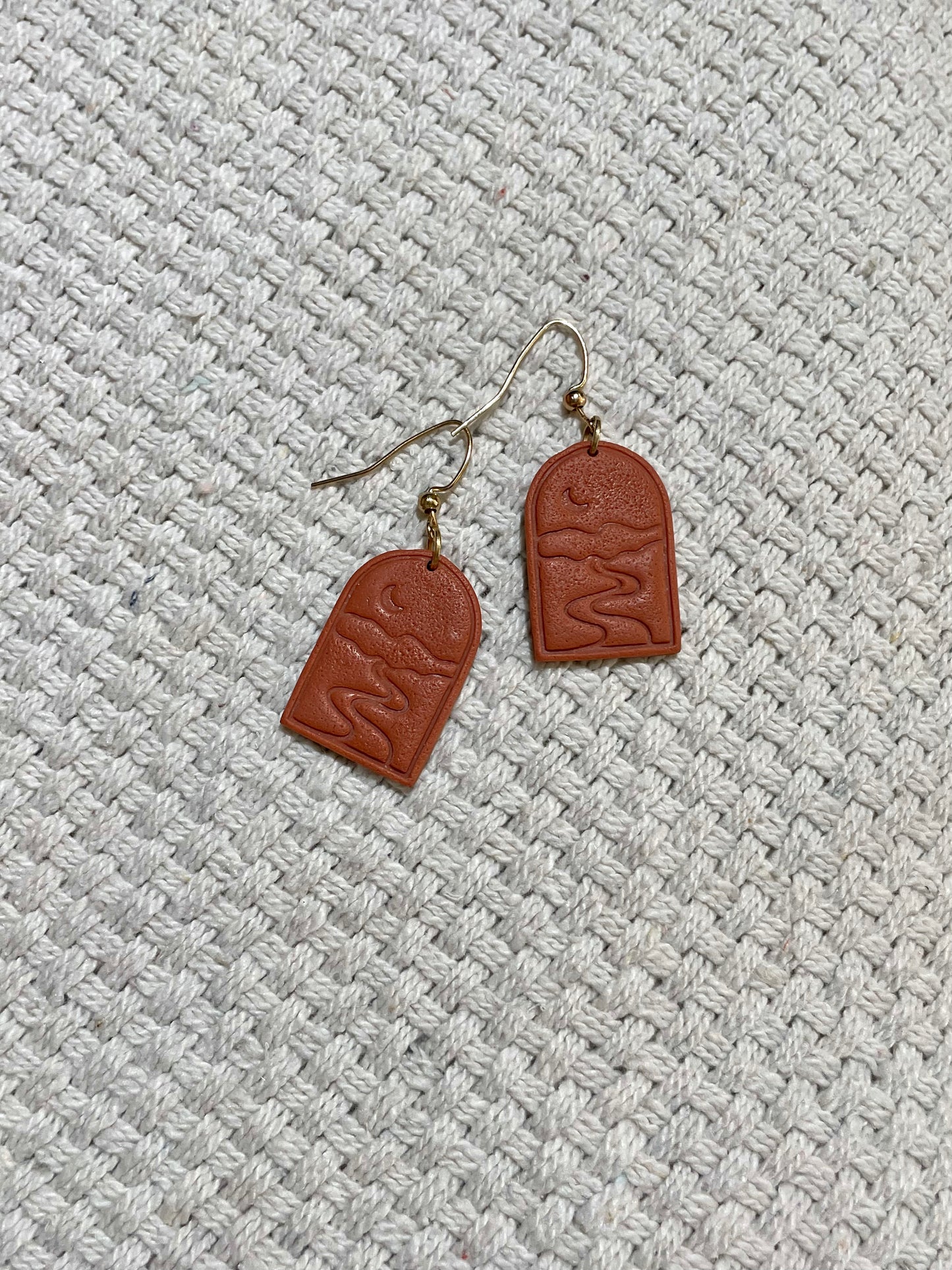 Clay Stone Earrings