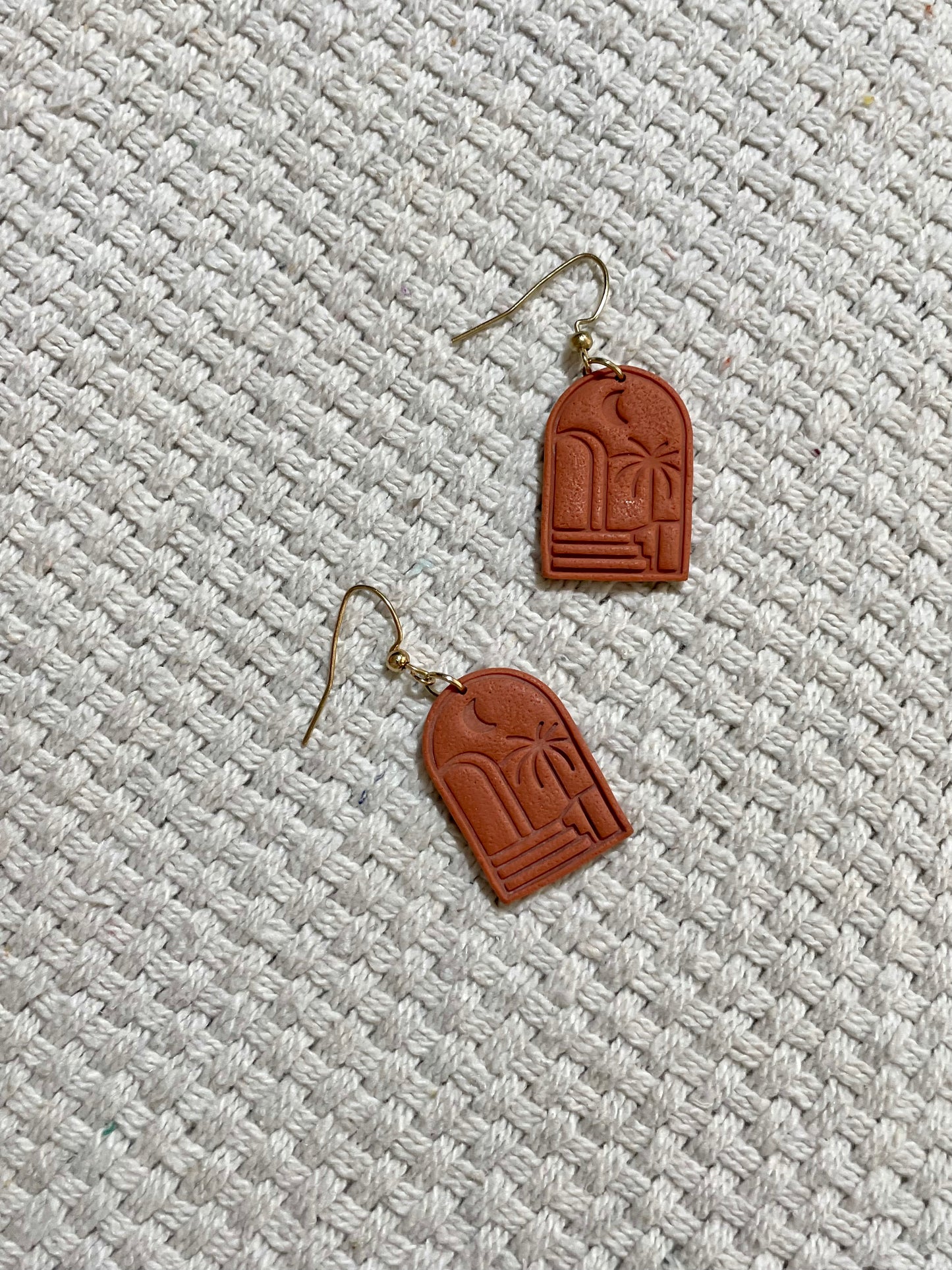 Clay Stone Earrings