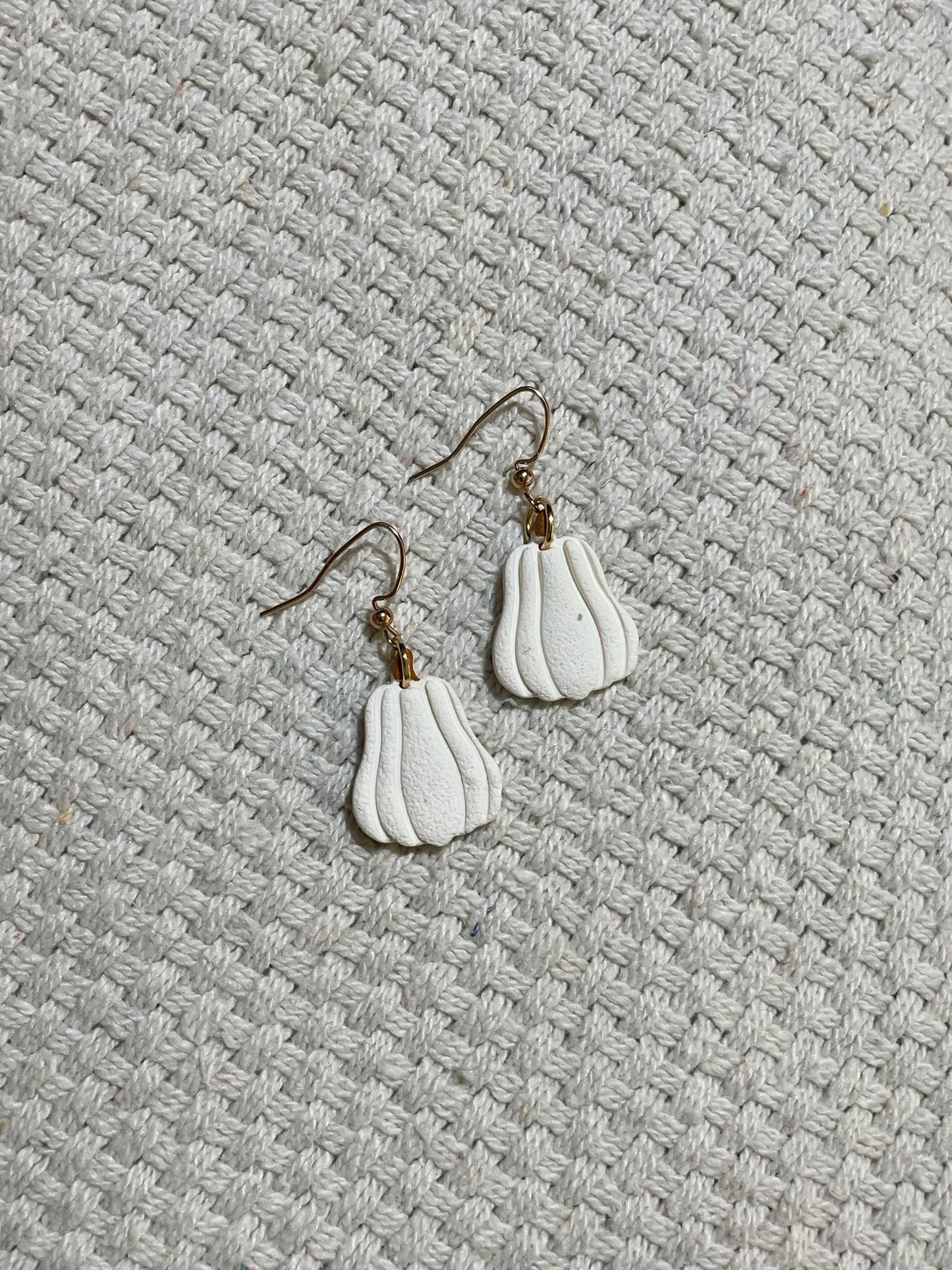 Pumpkin Hook Earrings