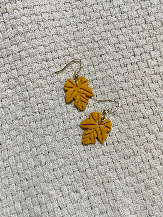 Single Falling Leaves
