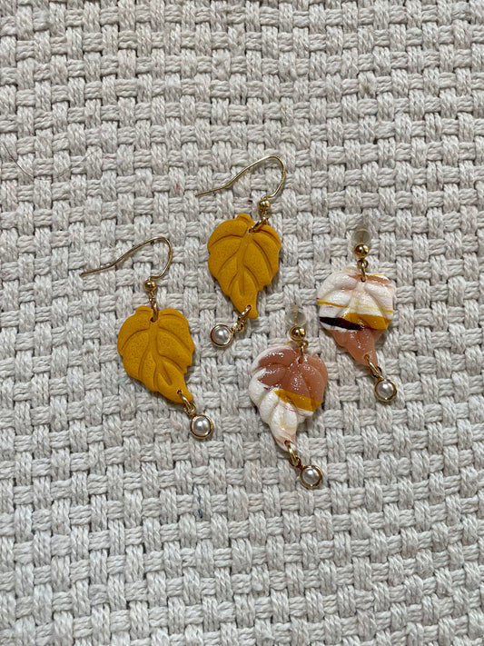Grape Leaves Earrings
