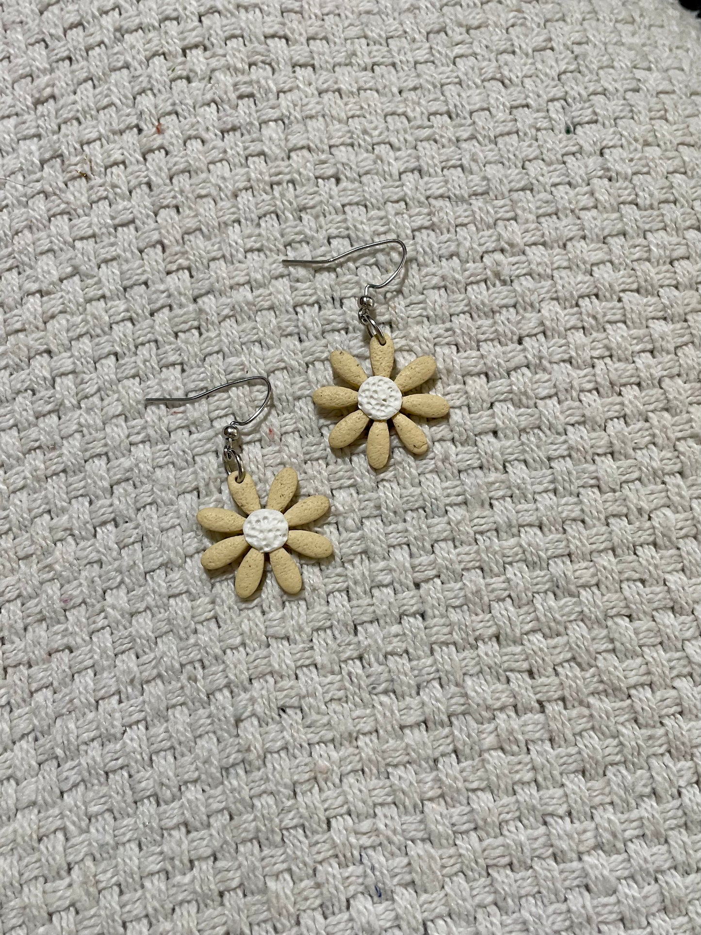 Flower Hook Earrings