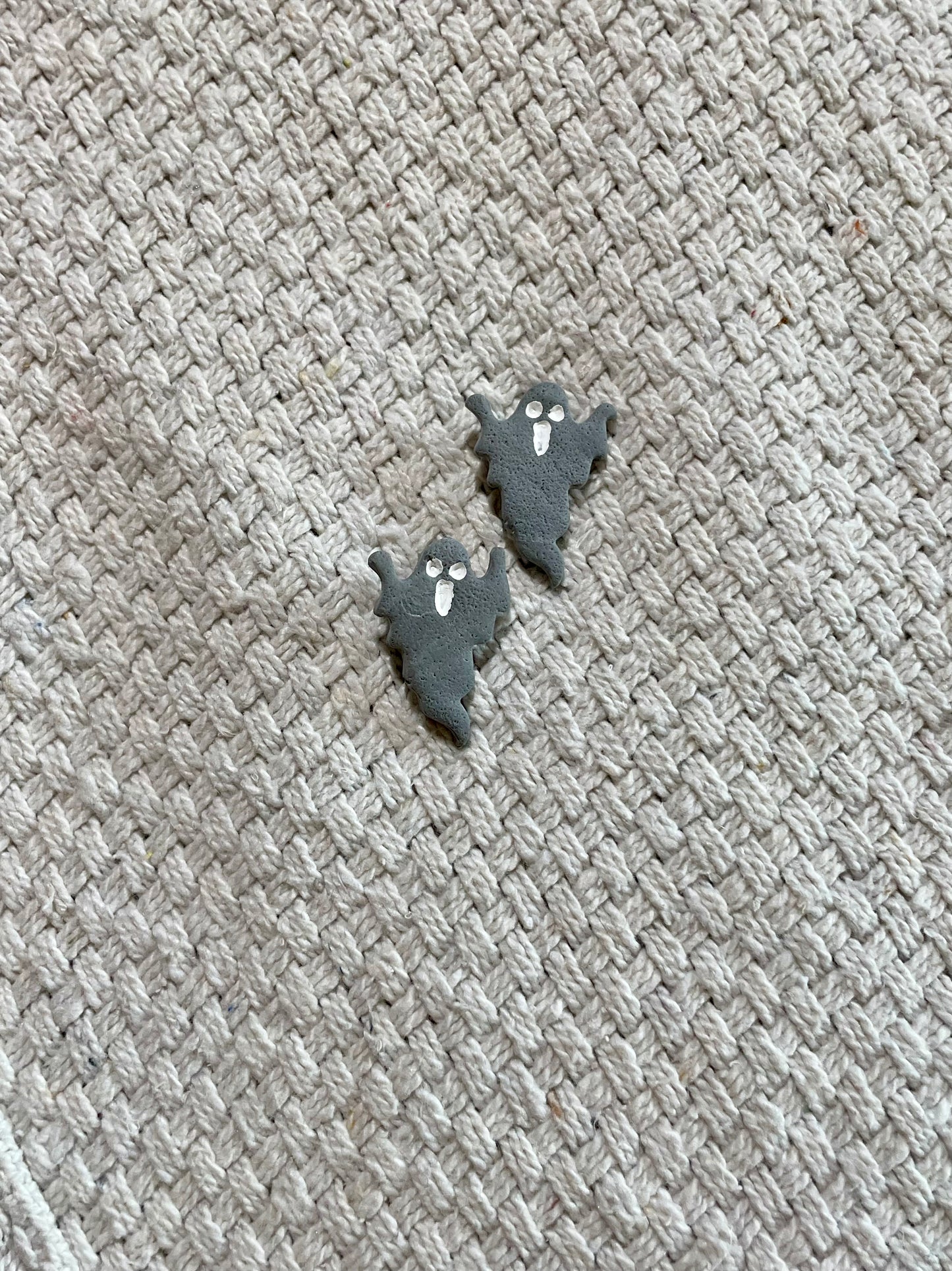 Grey Ghost Earrings