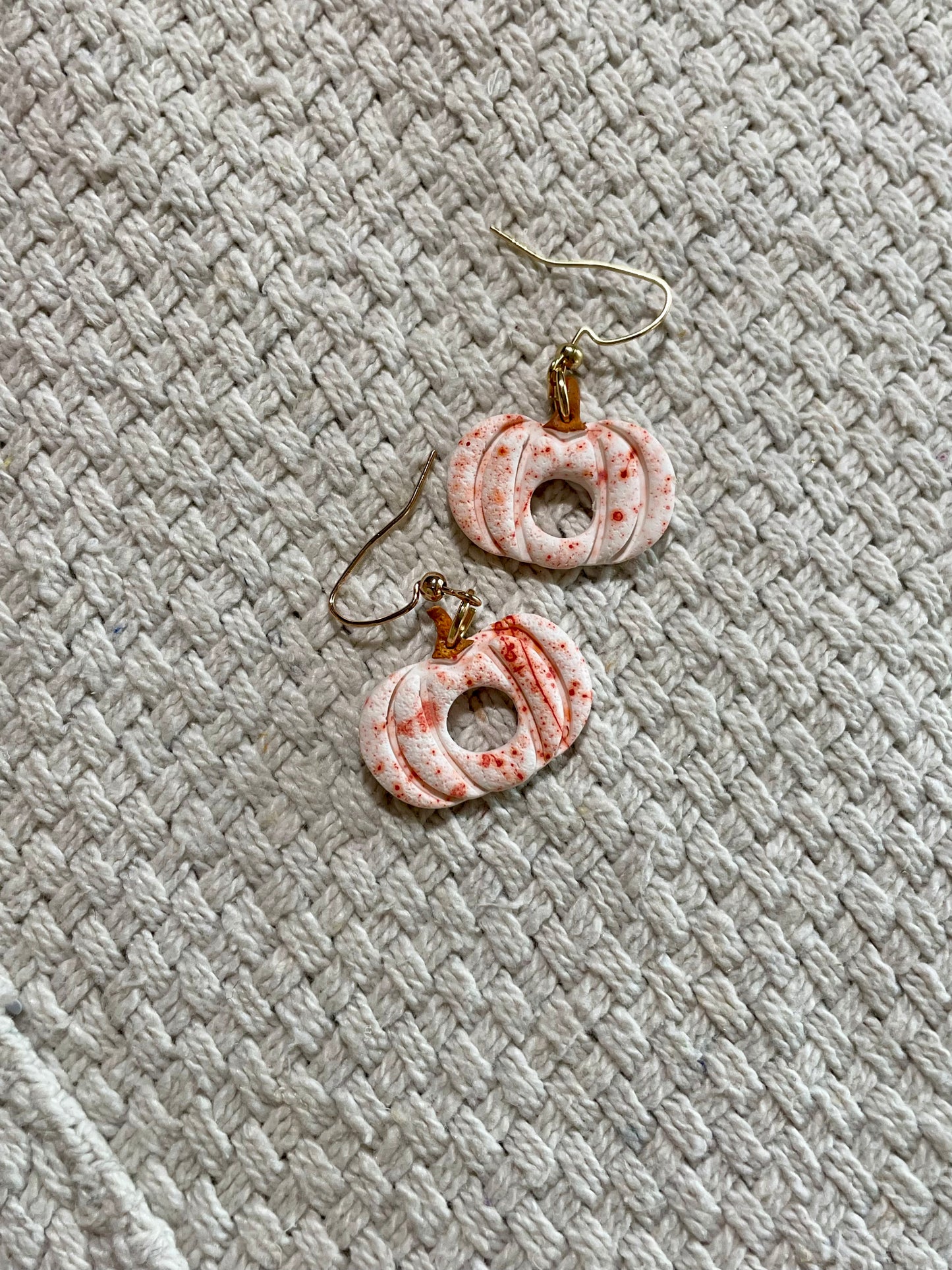 Bloody Pumpkin Earrings