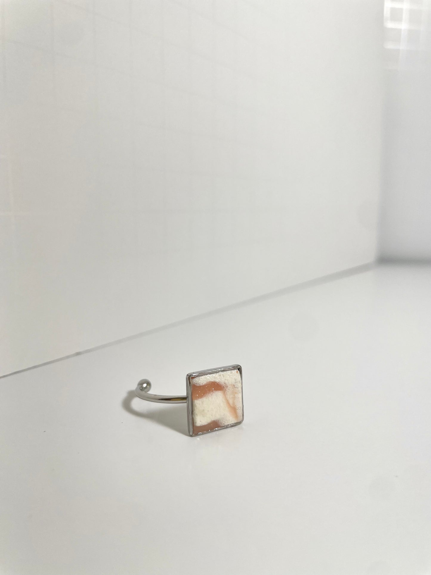 Square Swirl Rings