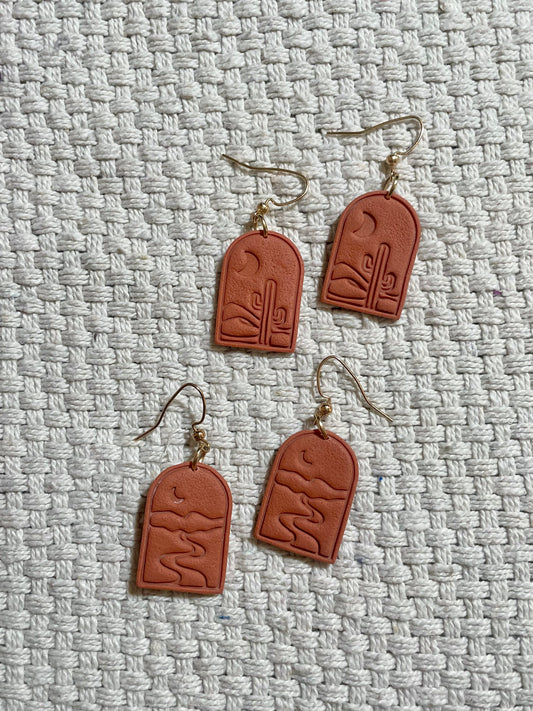 Clay Slab Earrings