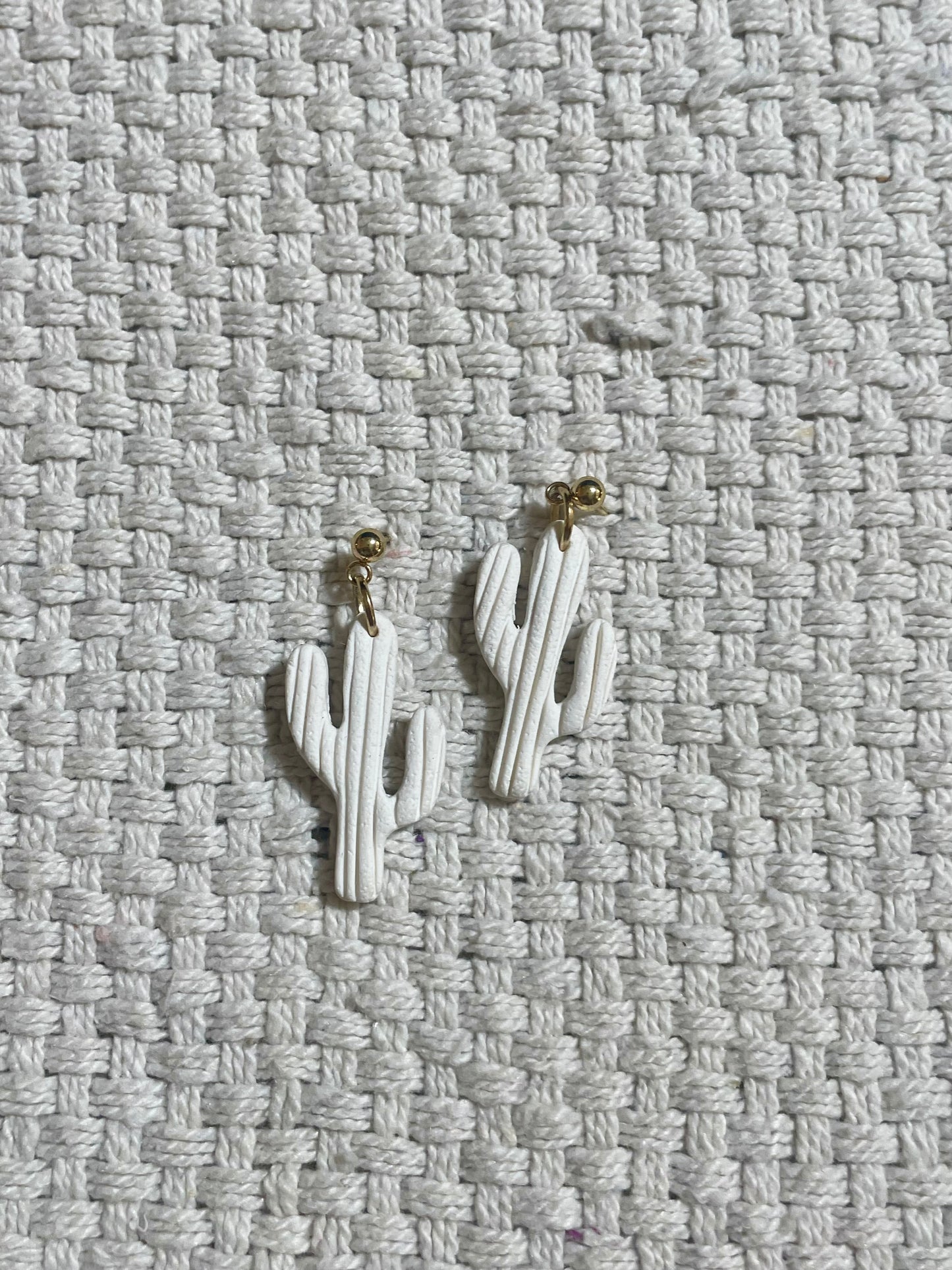 Lined Cactus Earrings