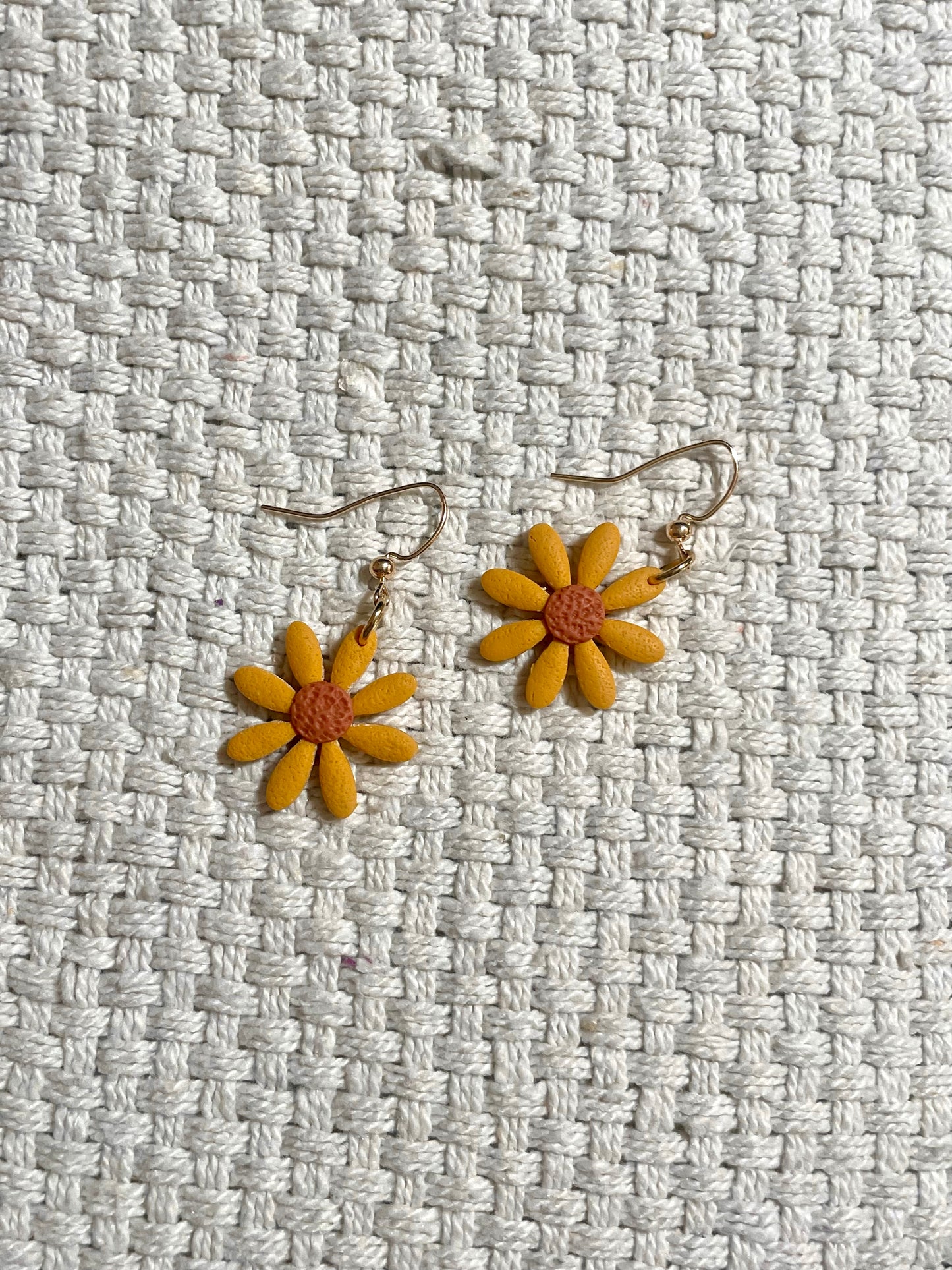 Flower Hook Earrings