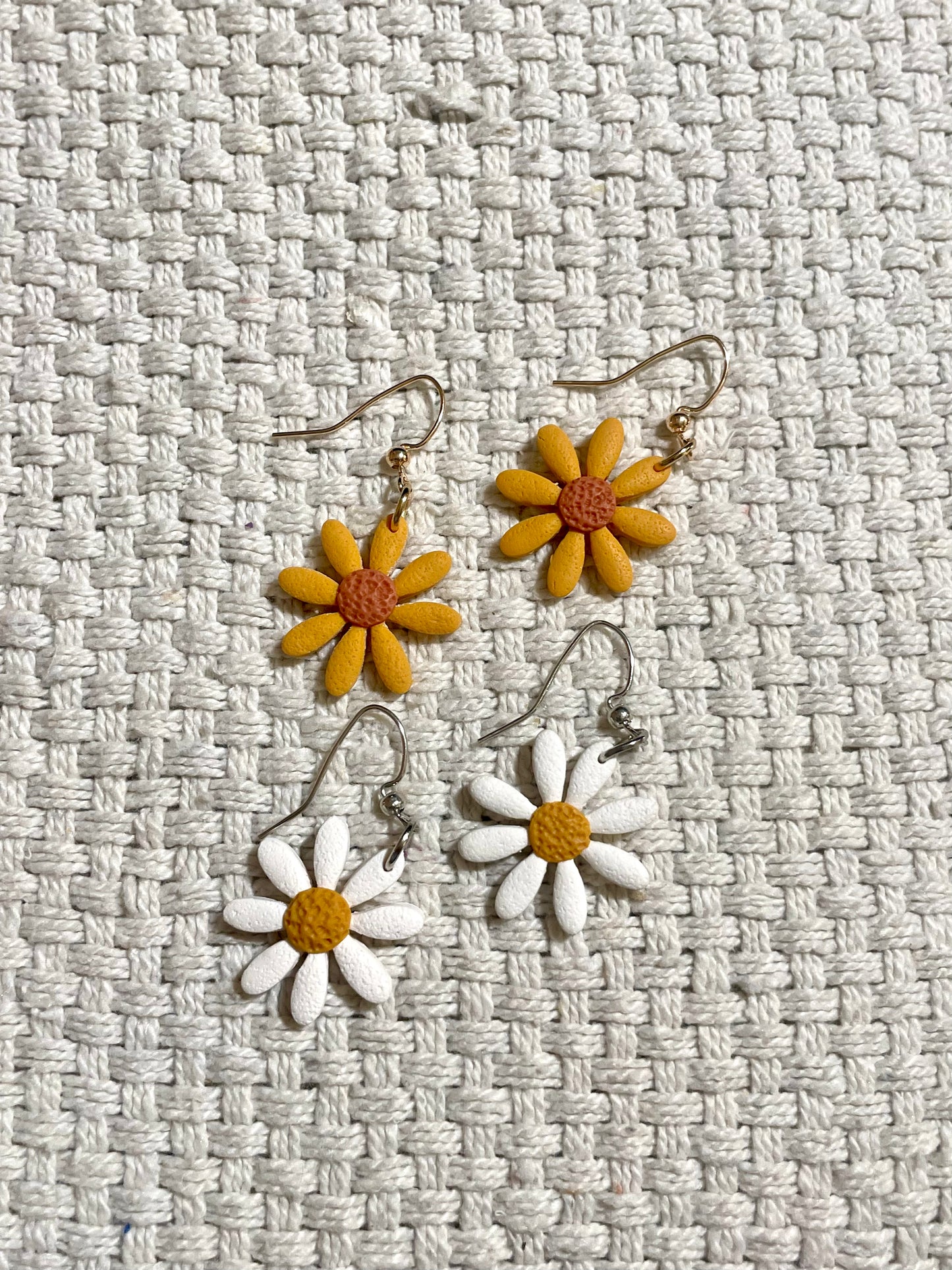 Flower Hook Earrings