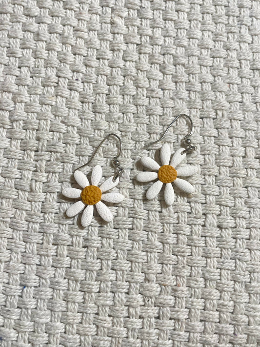 Flower Hook Earrings