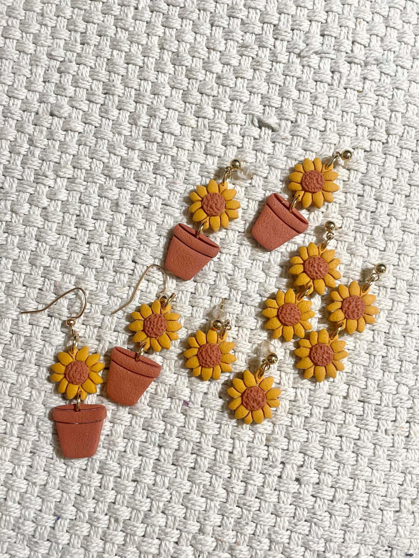 Sunflower Earrings