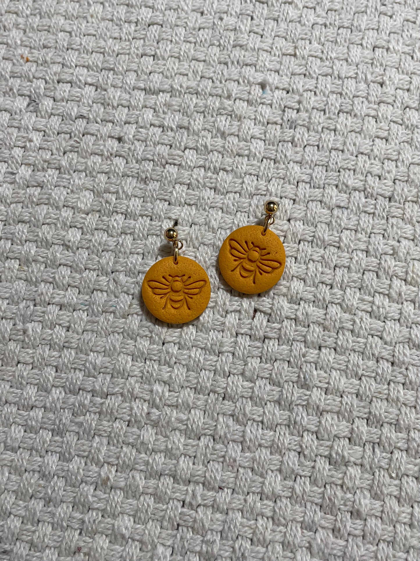 Bee Pressed Earrings