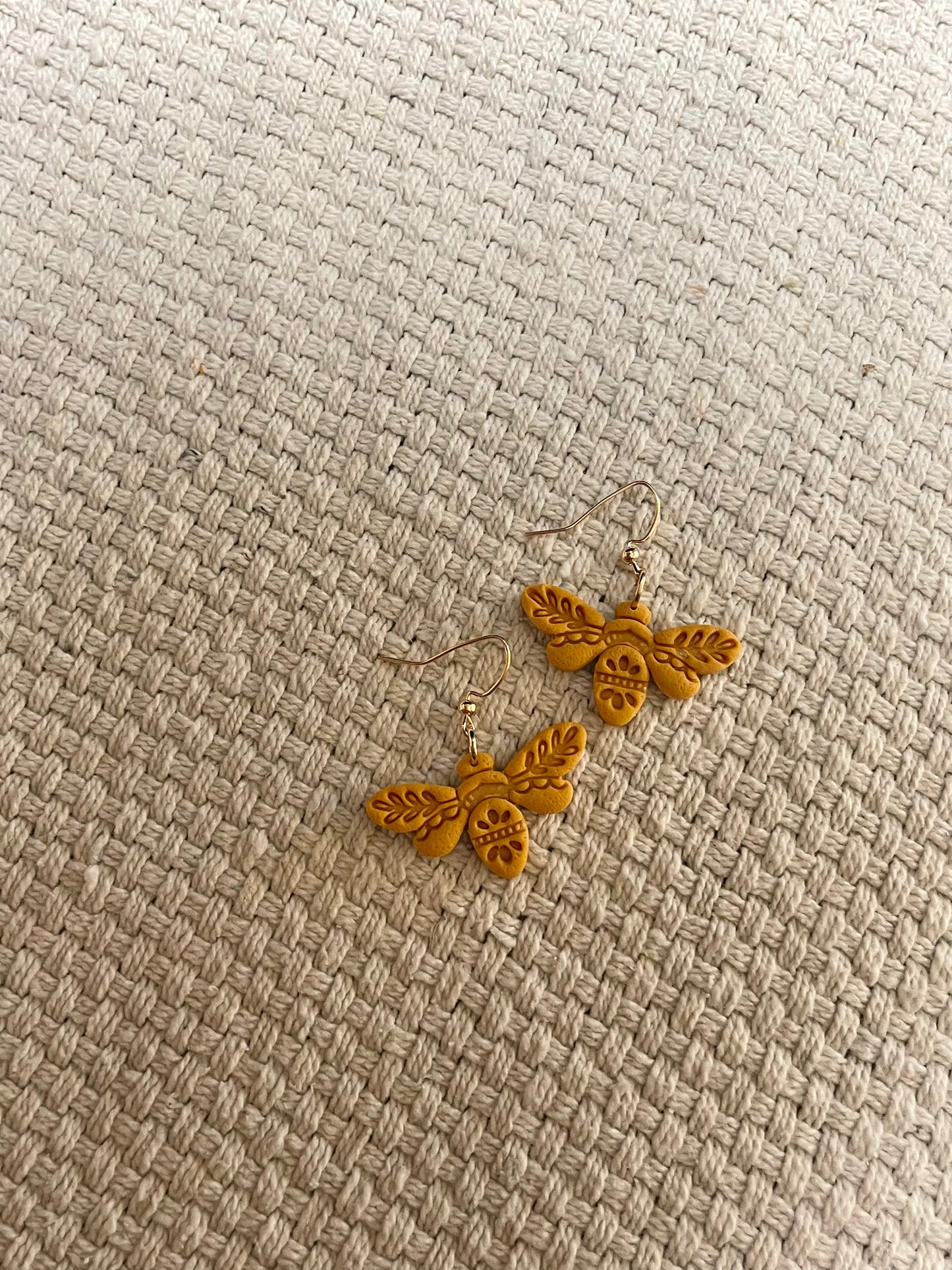 Honey Bee Earrings
