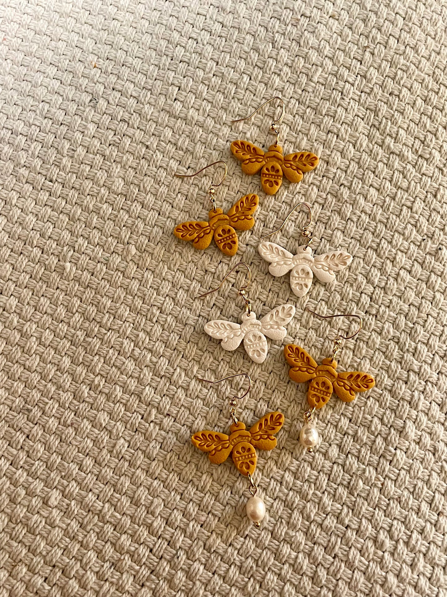 Honey Bee Earrings